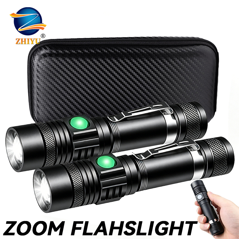 T6 LED Rechargeable Flashlight - Outdoor Lighting Panel のレビューと価格