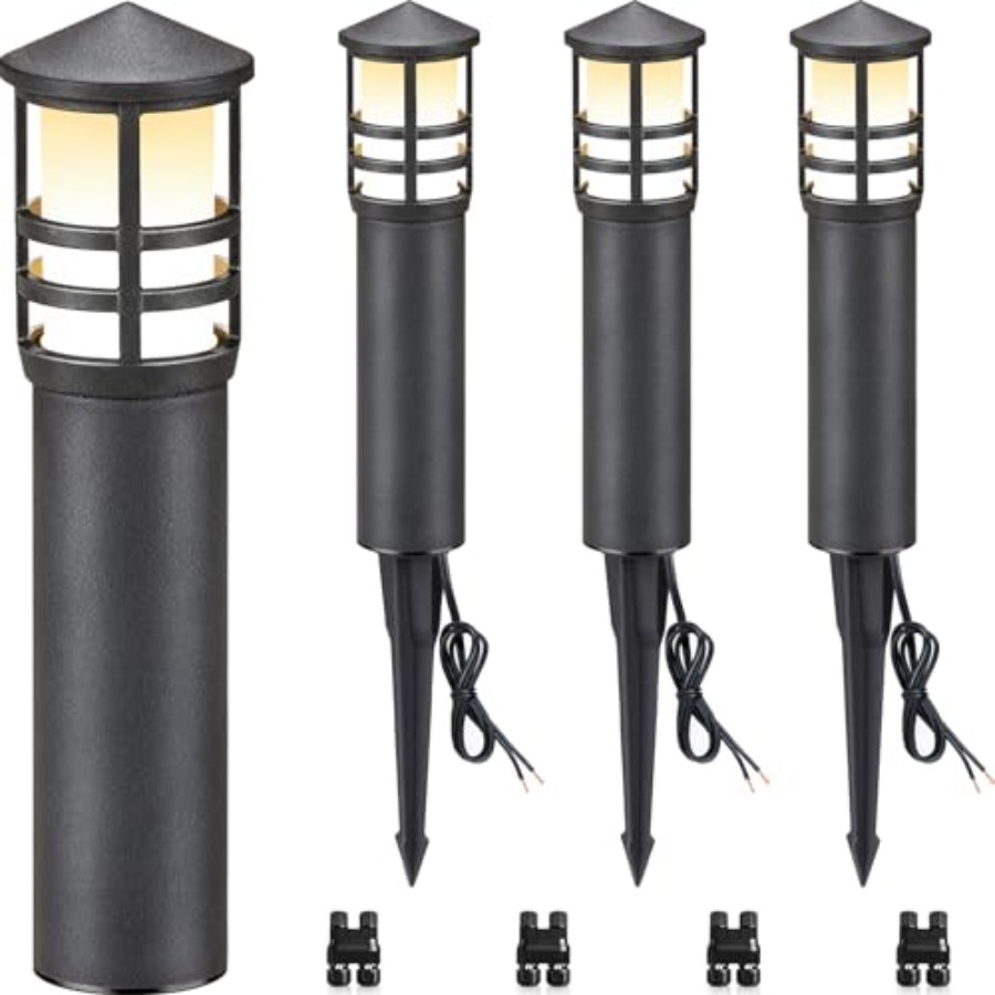 4-Pack Low Voltage Pathway Lig - Outdoor Lighting Voltage のレビューと価格