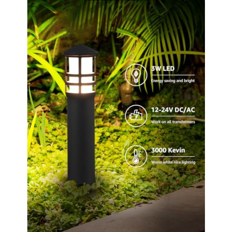 4-Pack Low Voltage Pathway Lig - Outdoor Lighting Voltage のレビューと価格