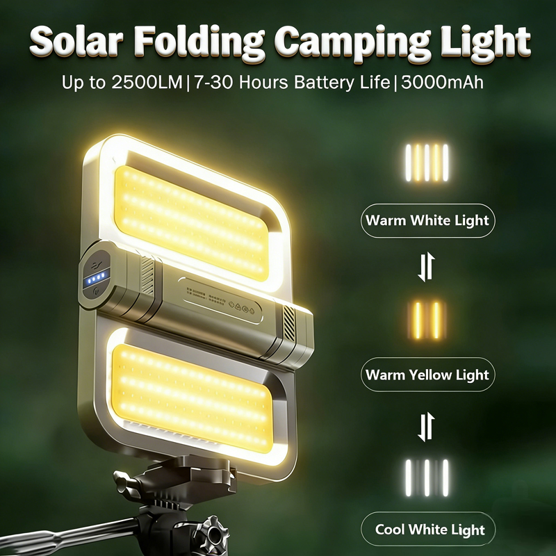 New Solar LED Camping Light 30 - Outdoor Lighting Lanterns のレビューと価格