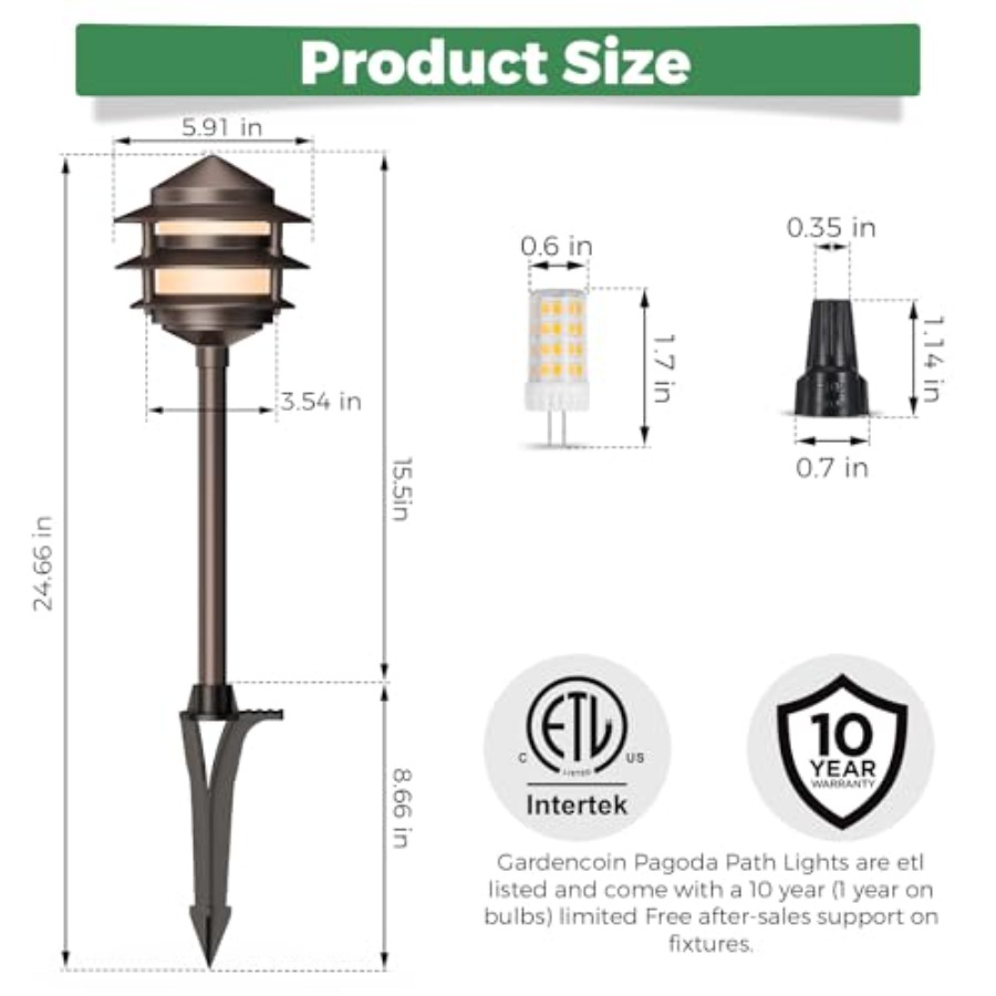 Pagoda Low Voltage Landscape P - Outdoor Lighting Voltage のレビューと価格