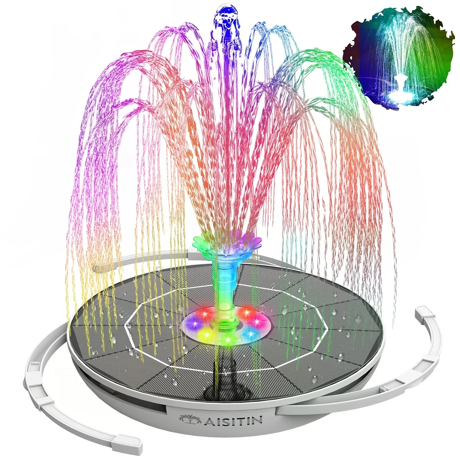 6.5W LED Solar Fountain Pump w - Outdoor Lighting Transformer のレビューと価格